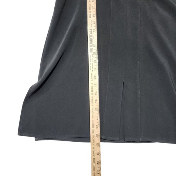 Chicos Womens Black Tunic Blouse With Gold Wrist Detail‎ Size 2 US 12/14 - Picture 7 of 9